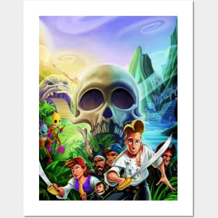 Monkey Island Art Posters and Art